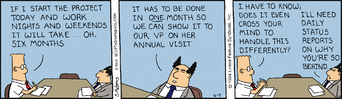Dilbert Cartoon